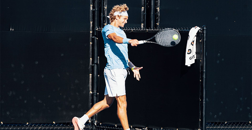 USD Men's Tennis player